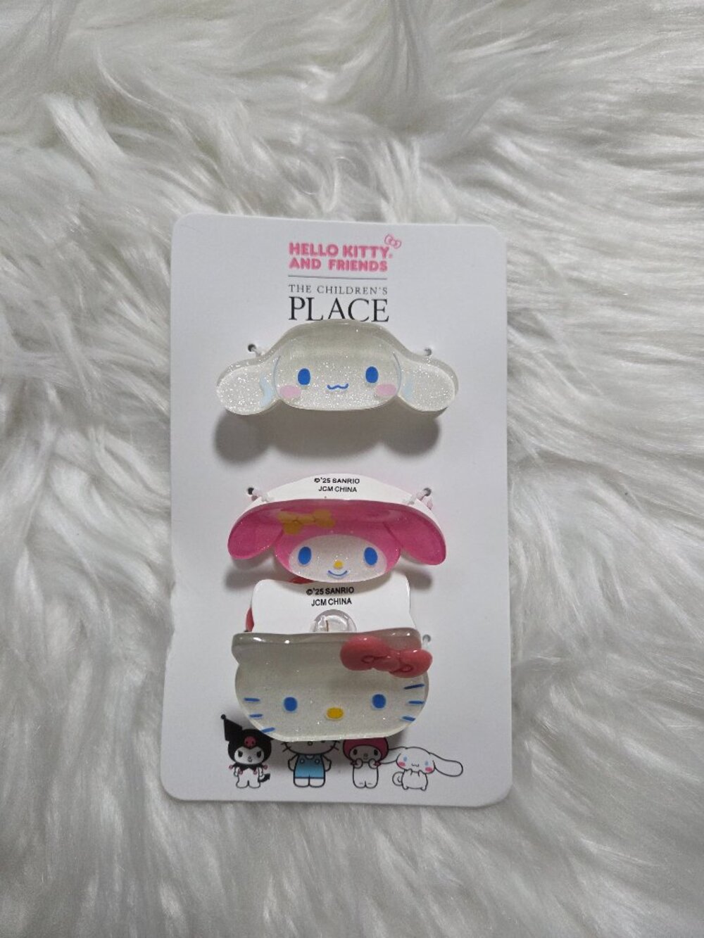 Hello Kitty & Friends Claw Clip Set